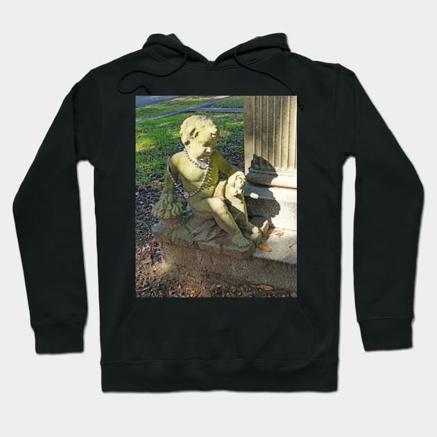 Mardi Gras Cherub Hoodie by Loveday101